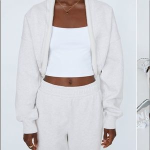 Aritzia Wilfred free fleece shrug Size 1